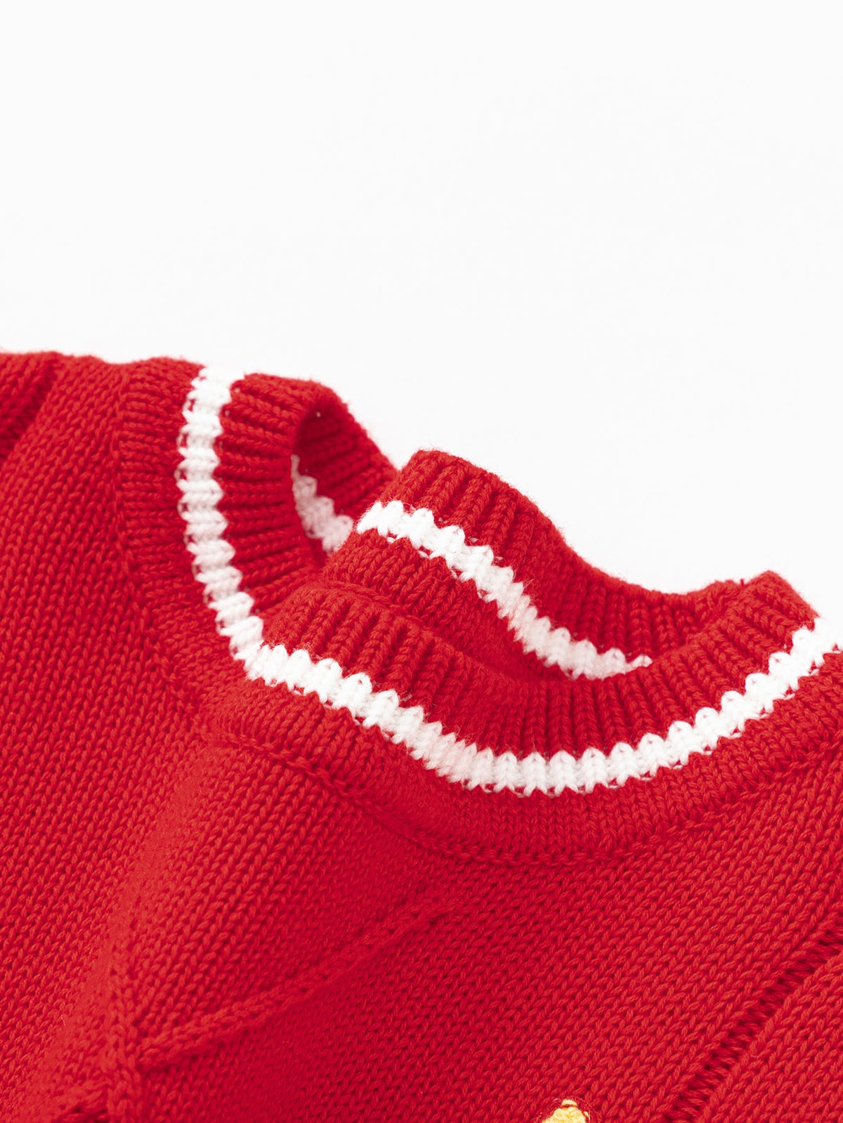 Balabala Children Sweater Boy Girl Autumn And Winter 2024 New Toddler Pullover Knitwear New Year's Outfit