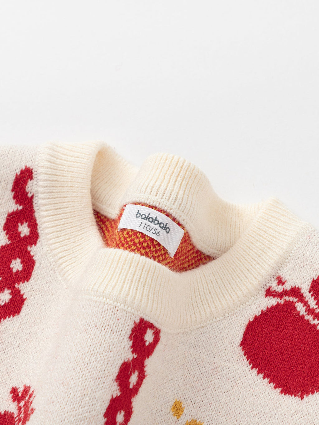 Balabala Children Sweater Turtleneck Sweater Autumn And Winter 2024 New Kid Loose Boy And Girl Knitwear