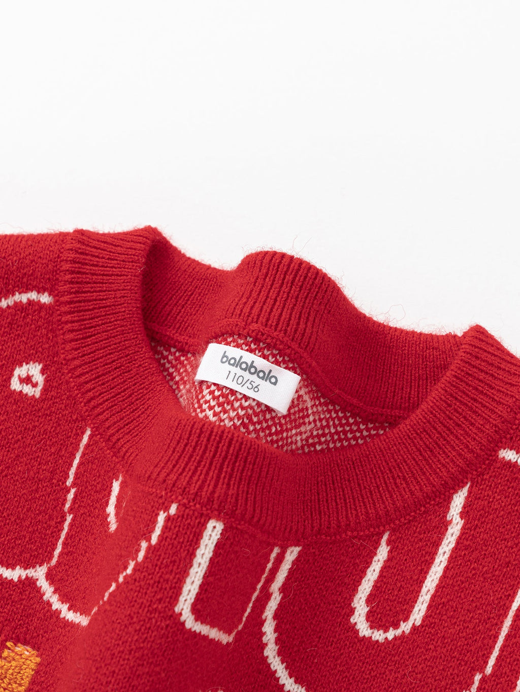 Balabala Children Sweater Turtleneck Sweater Autumn And Winter 2024 New Kid Loose Boy And Girl Knitwear