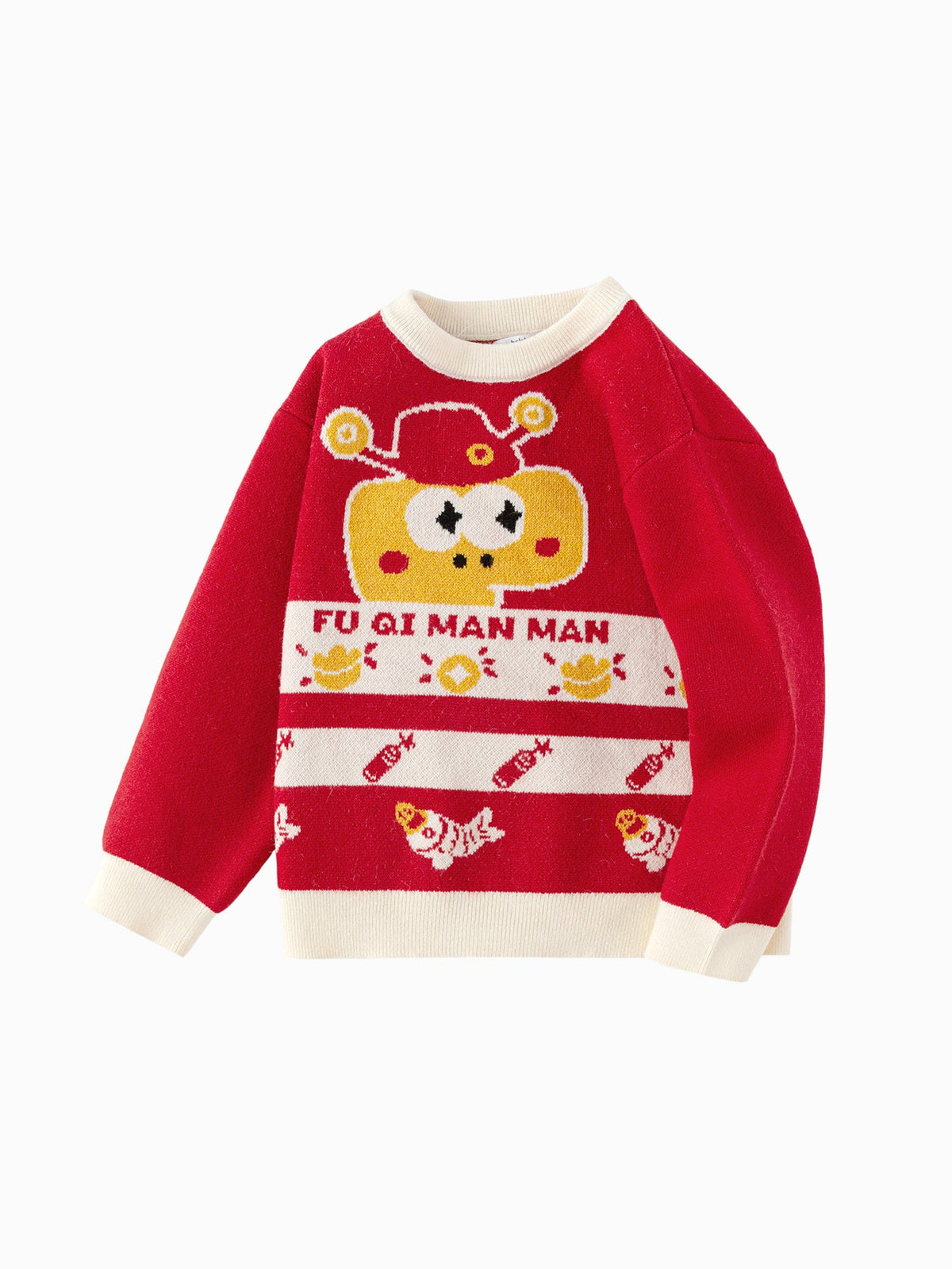 Balabala Children Sweater Turtleneck Sweater Autumn And Winter 2024 New Kid Loose Boy And Girl Knitwear