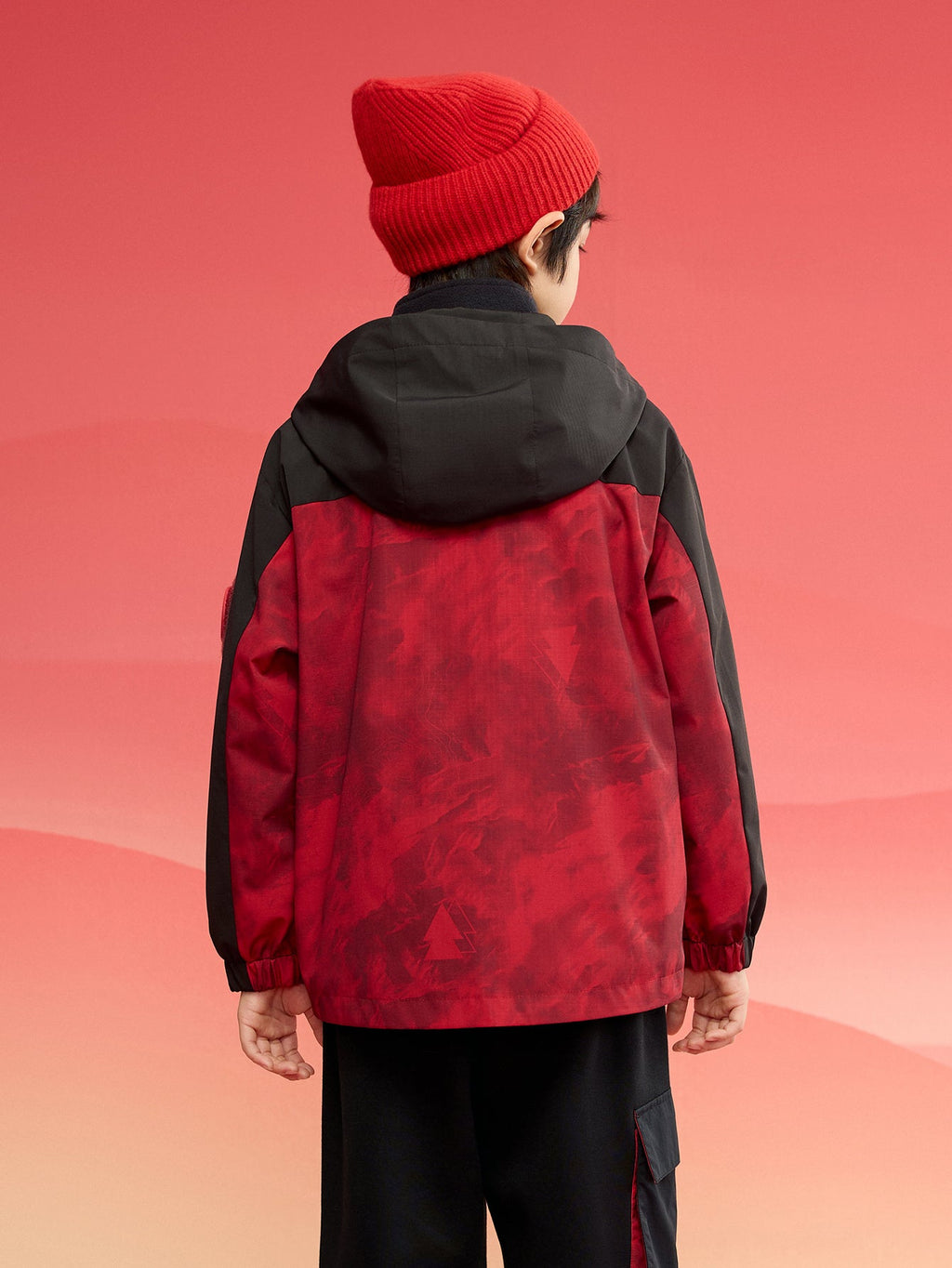 Balabala Children Clothes Boy Jacket 2025 New Winter Cotton Jacket Waterproof Twin-Set New Year's Outfit