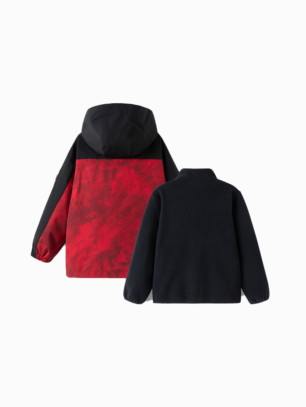 Balabala Children Clothes Boy Jacket 2025 New Winter Cotton Jacket Waterproof Twin-Set New Year's Outfit