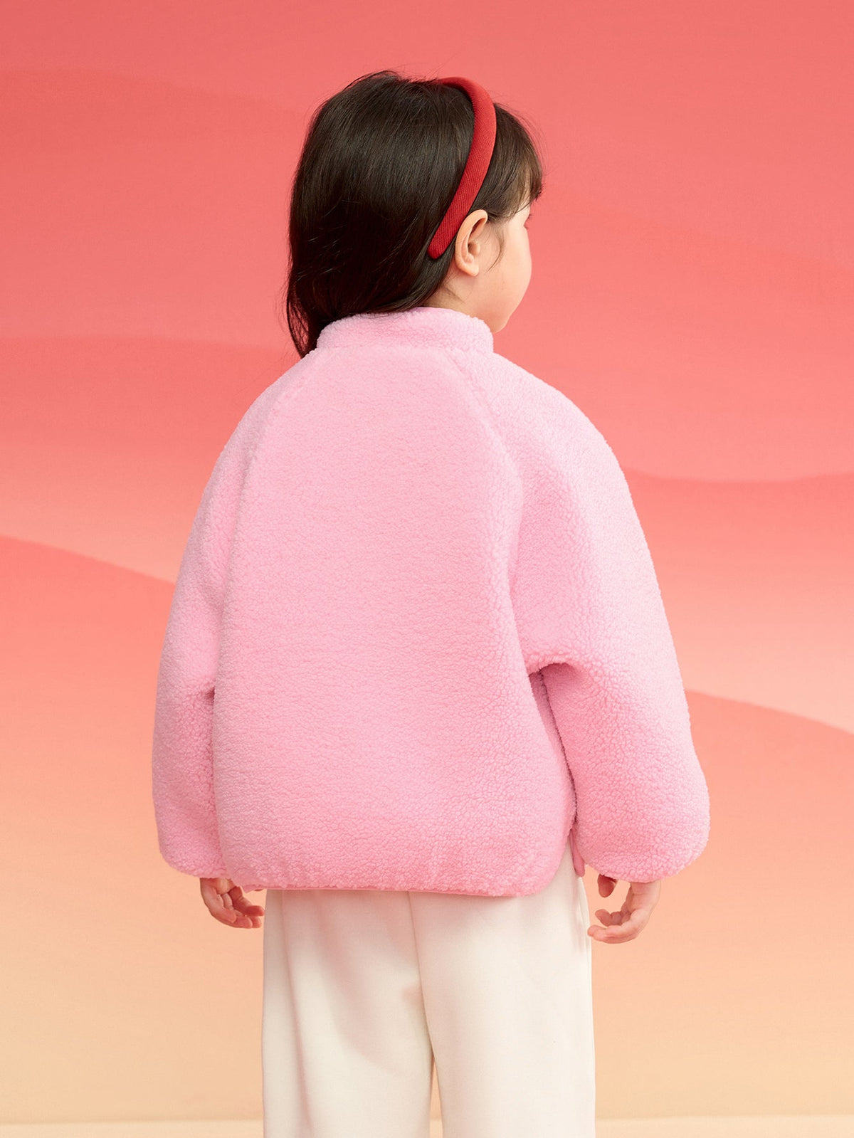Balabala children's cotton clothing boys girls cotton jacket baby cotton clothing winter 2024