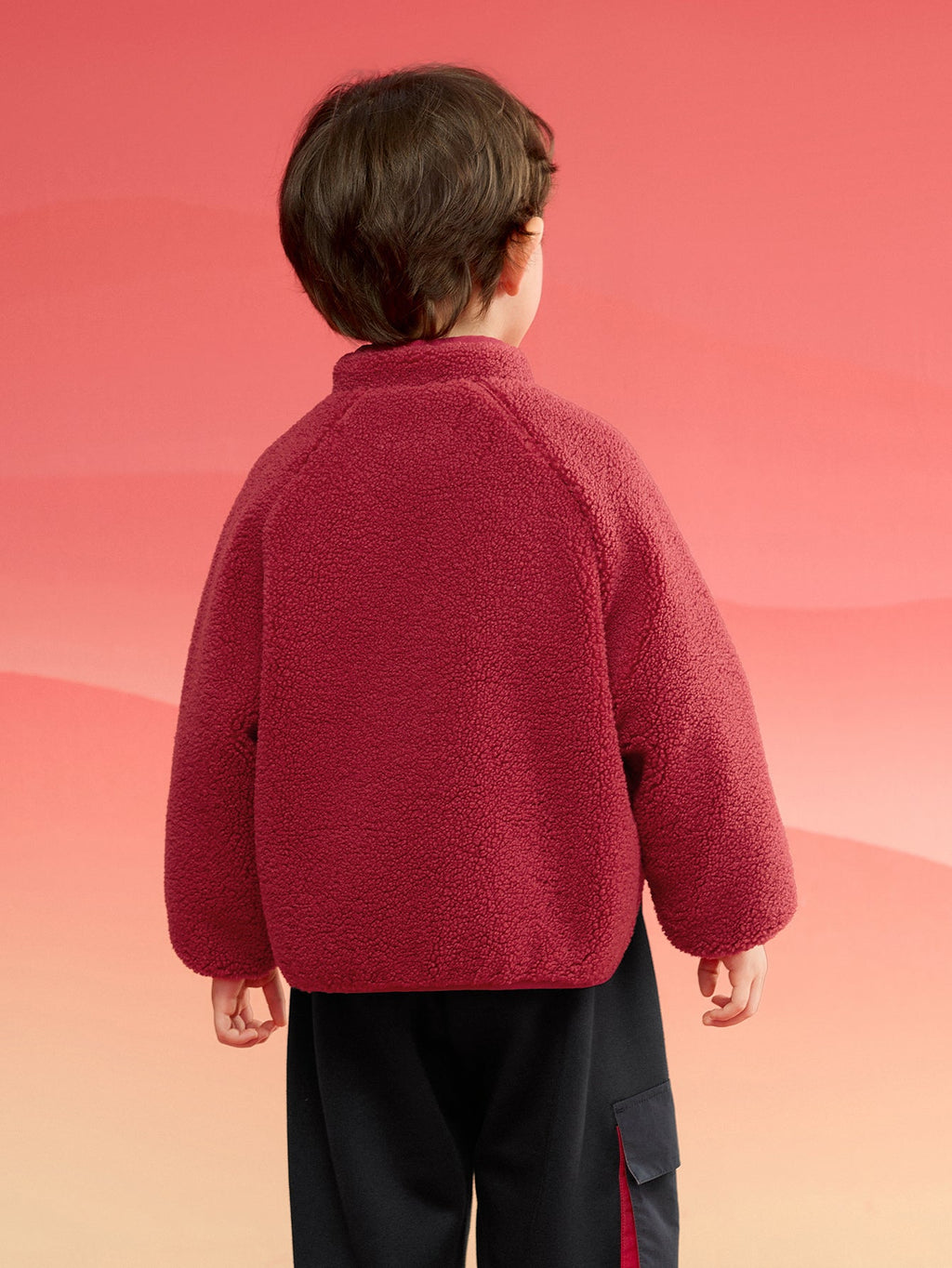 Balabala children's cotton clothing boys girls cotton jacket baby cotton clothing winter 2024