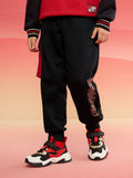 Balabala  children's clothing boys pants 2025 new spring wear with baby sweat pants