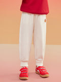 Balabala  children's clothing boys long girls baby pants fall and winter 2024 new loose trend