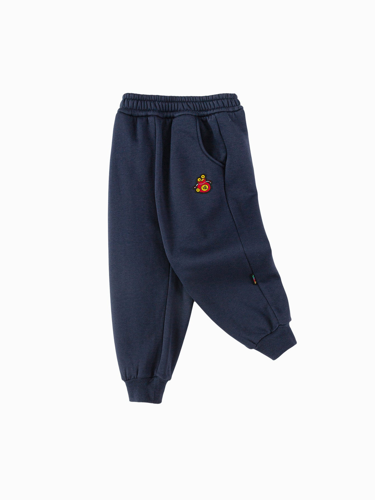 Balabala  children's clothing boys long girls baby pants fall and winter 2024 new loose trend