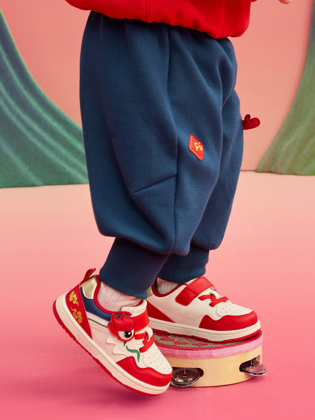 Balabala Children's Clothes Baby Trousers Boy Casual Pants Girl 2025 New Spring Clothes Baby Fleece Lined