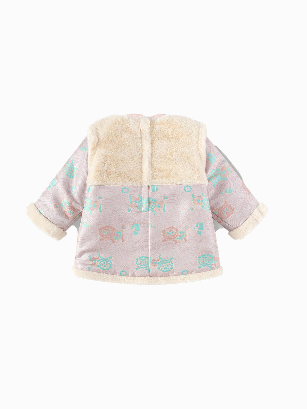 Balabala Children's Clothes Baby One-Piece Dress Baby Dress 2025 New Spring Clothes Baby Girl New Year Greeting Outfit Chinese Style