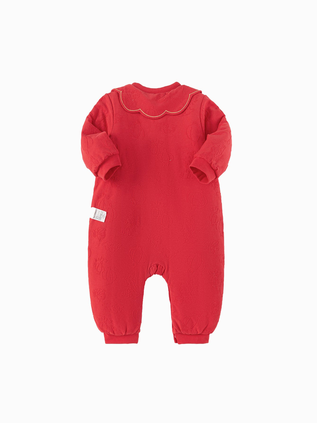 Balabala Children Clothes Baby Thickened Jumpsuit Newborn Clothes 2025 New Winter New Year Season