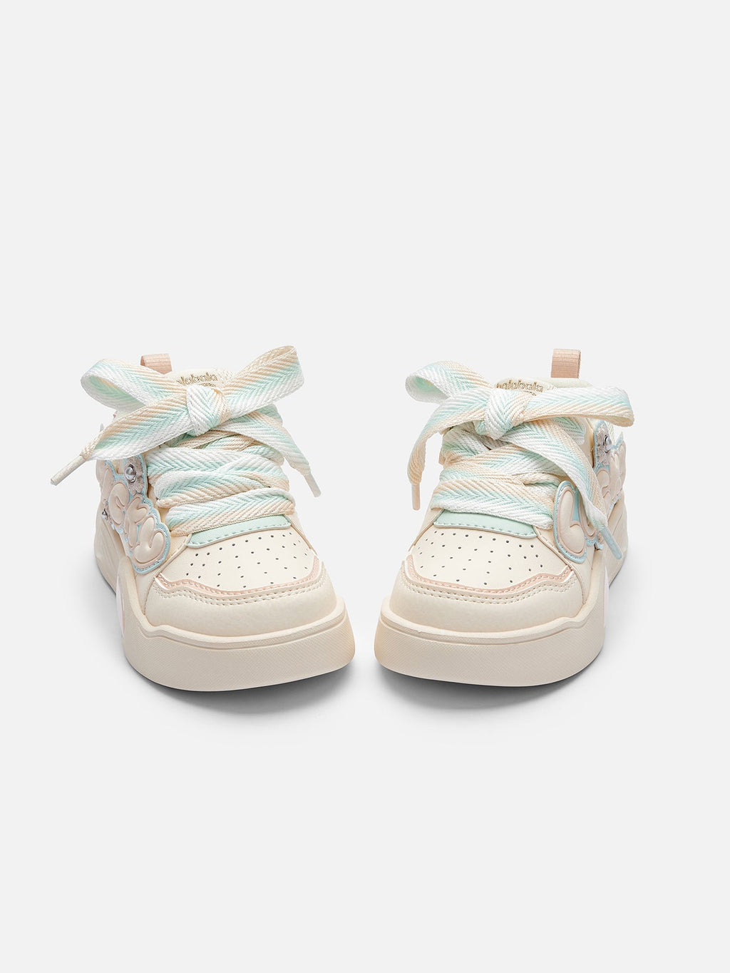 Balabala children's shoes for boys and girls sneakers small white shoes 2025 New Year