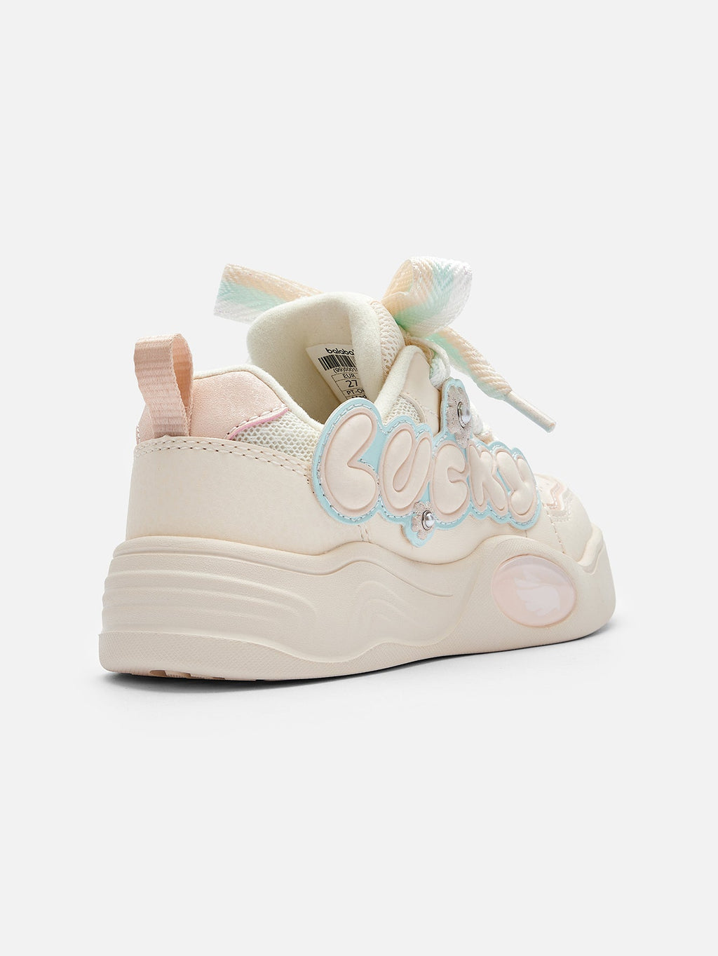 Balabala children's shoes for boys and girls sneakers small white shoes 2025 New Year