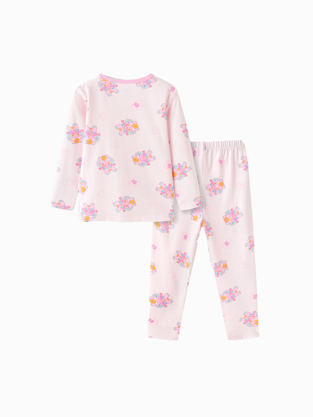 Balabala Baby Autumn Clothes Suit Year of the Snake Boy And Girl Thermal Underwear Animal Year Red Pajamas