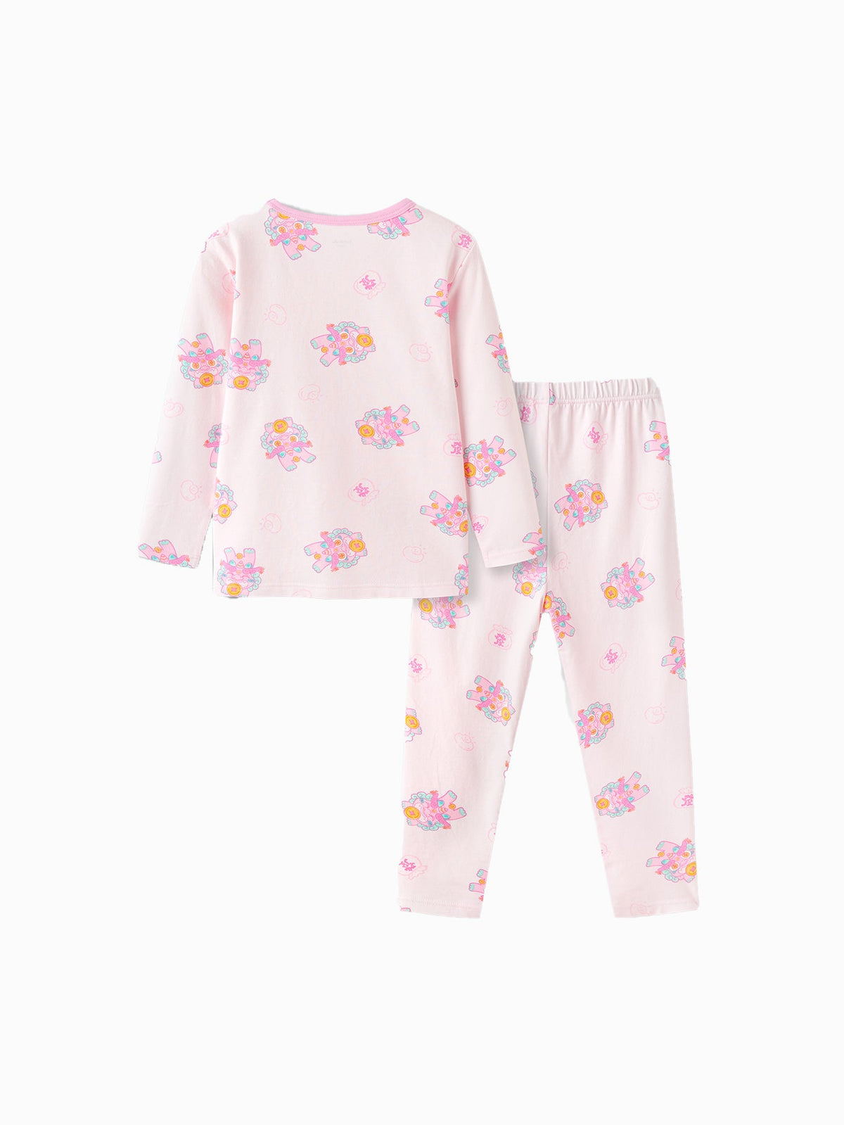 Balabala Baby Autumn Clothes Suit Year of the Snake Boy And Girl Thermal Underwear Animal Year Red Pajamas