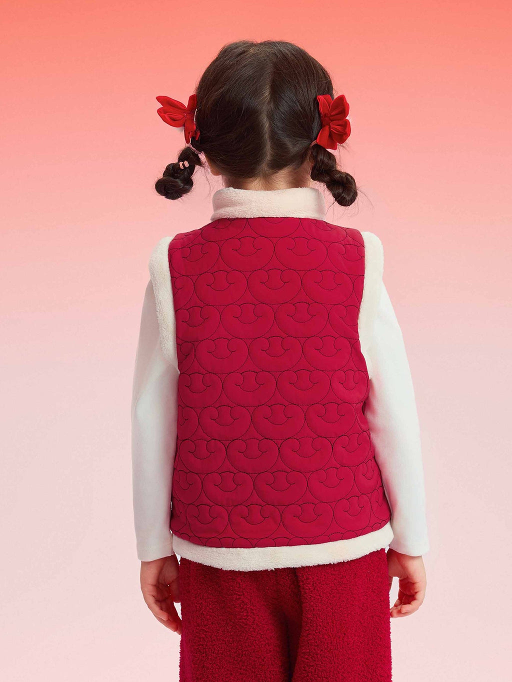Balabala Baby Cotton Vest 2025 New New Year's Animal Year Greeting Red Vest