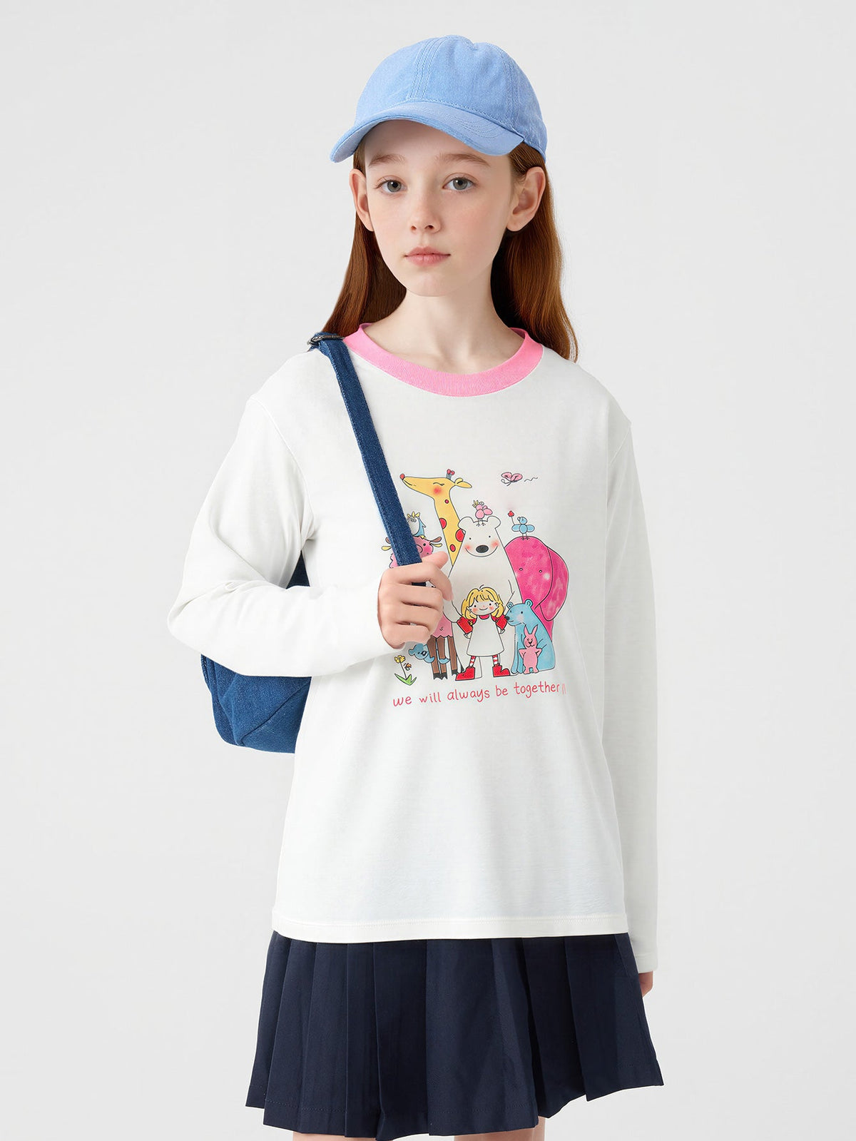 Balabala Girl Kids Long Sleeve T-Shirt