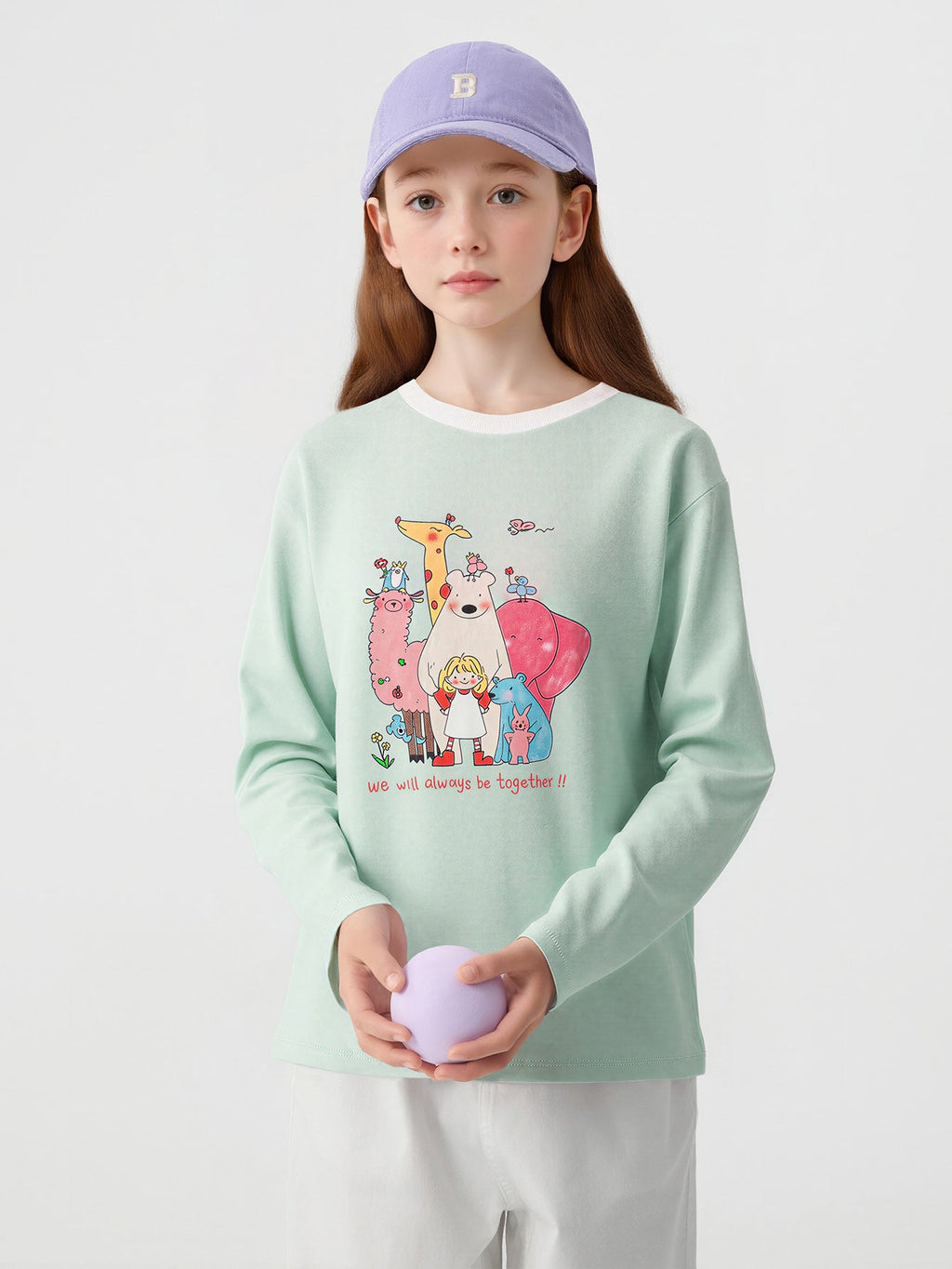 Balabala Girl Kids Long Sleeve T-Shirt