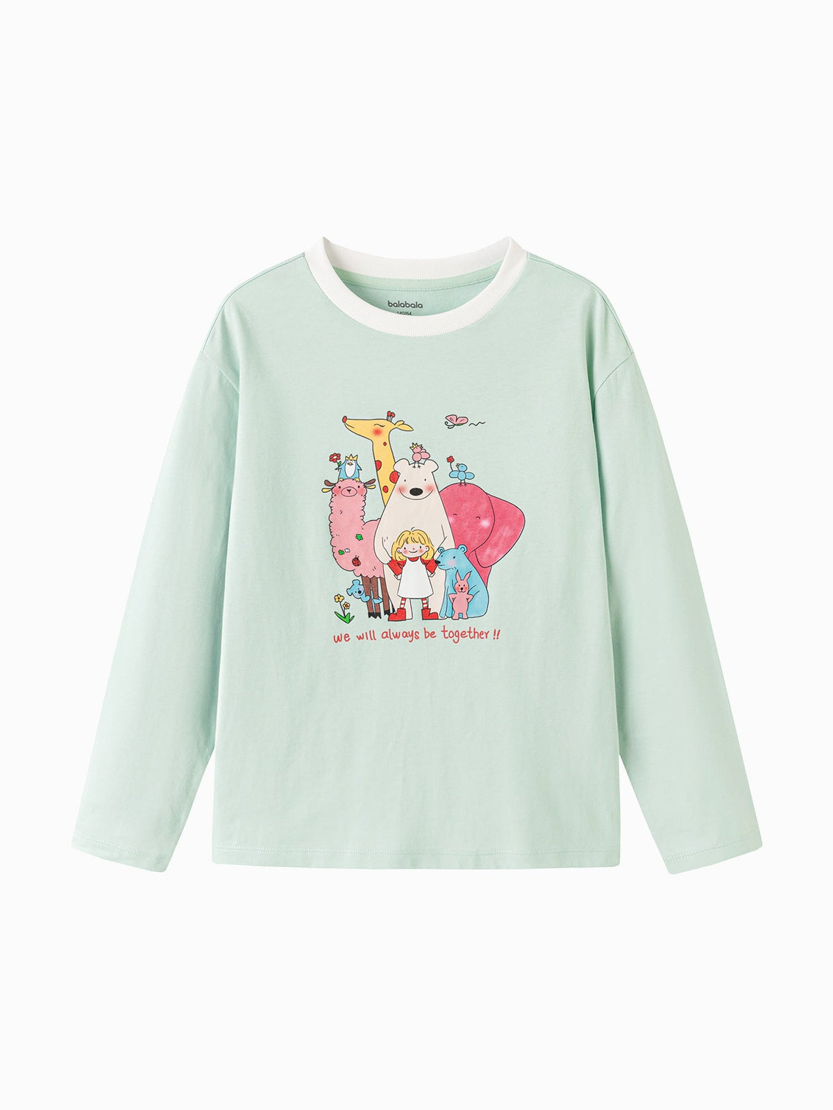 Balabala Girl Kids Long Sleeve T-Shirt