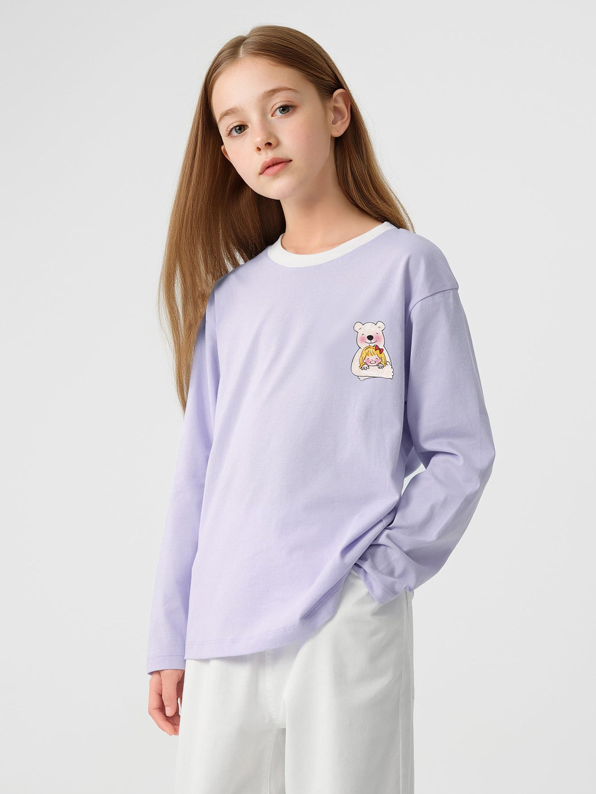 Balabala Girl Kids Long Sleeve T-Shirt