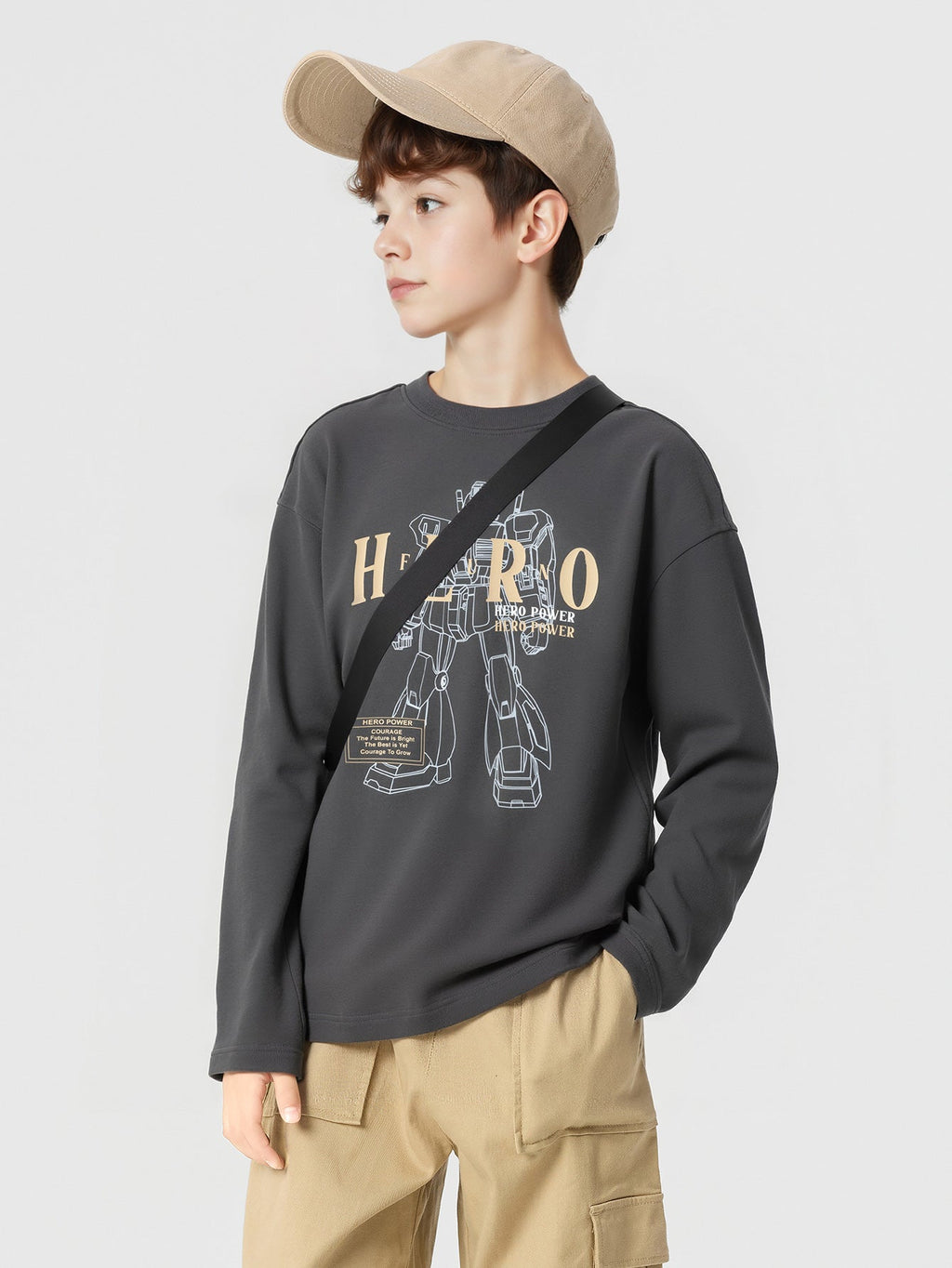 Balabala Boy Kids Long Sleeve T-Shirt