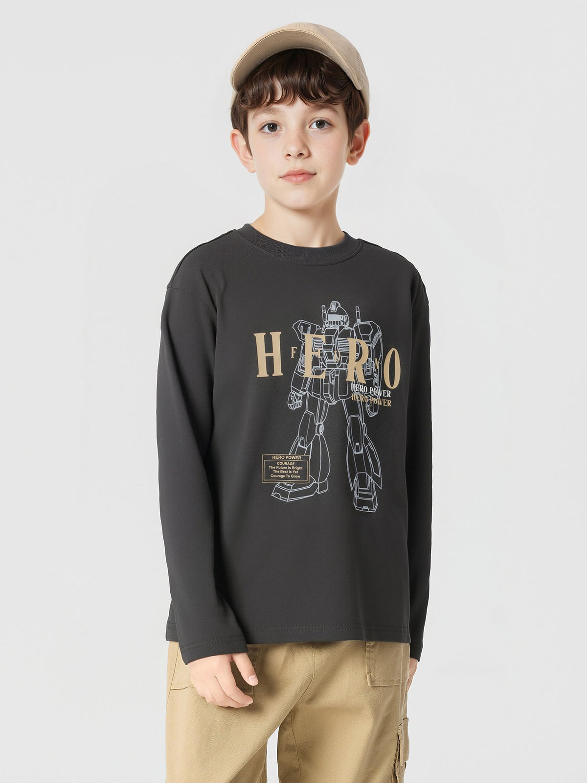 Balabala Boy Kids Long Sleeve T-Shirt