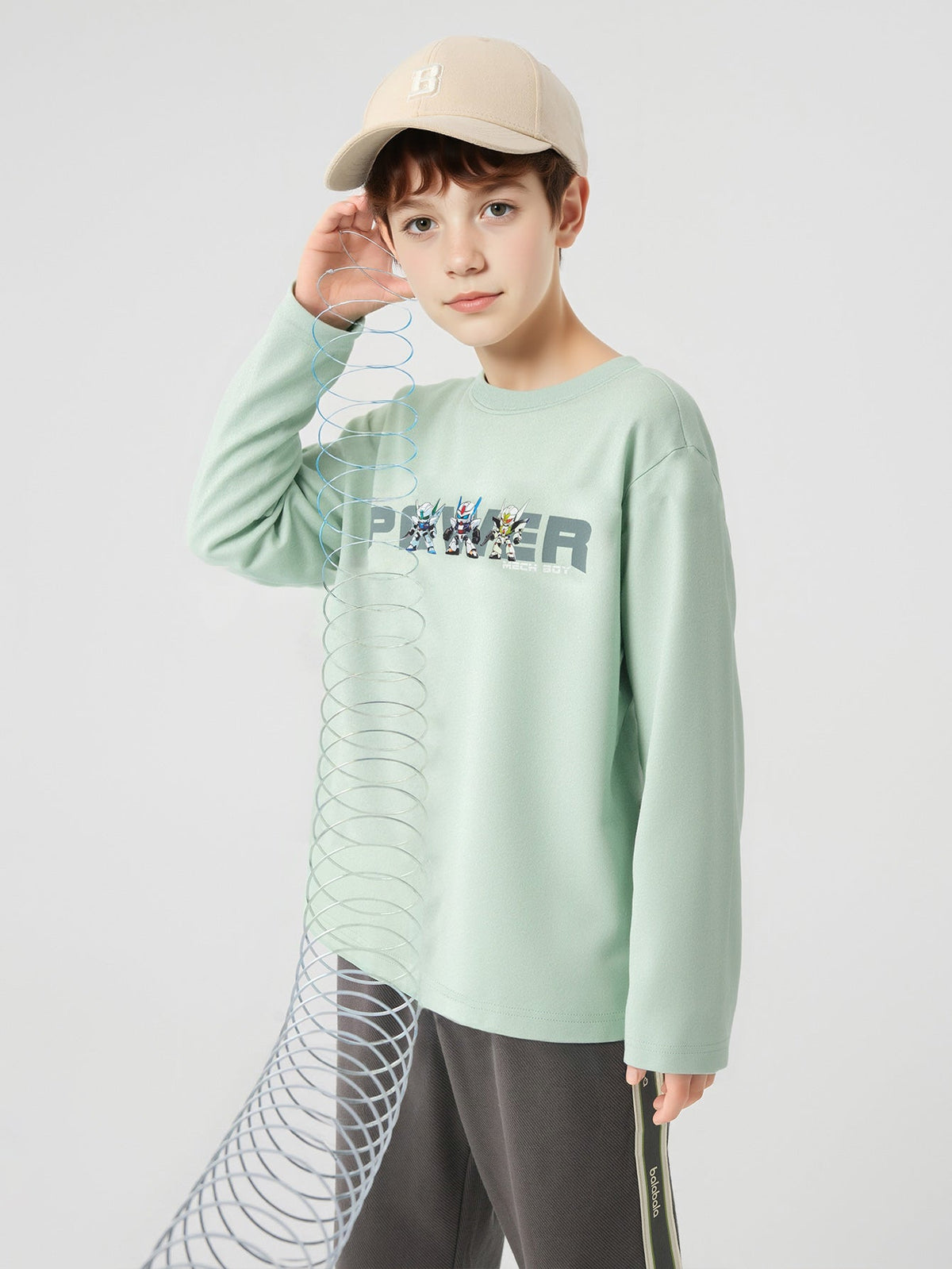 Balabala Boy Kids Long Sleeve T-Shirt