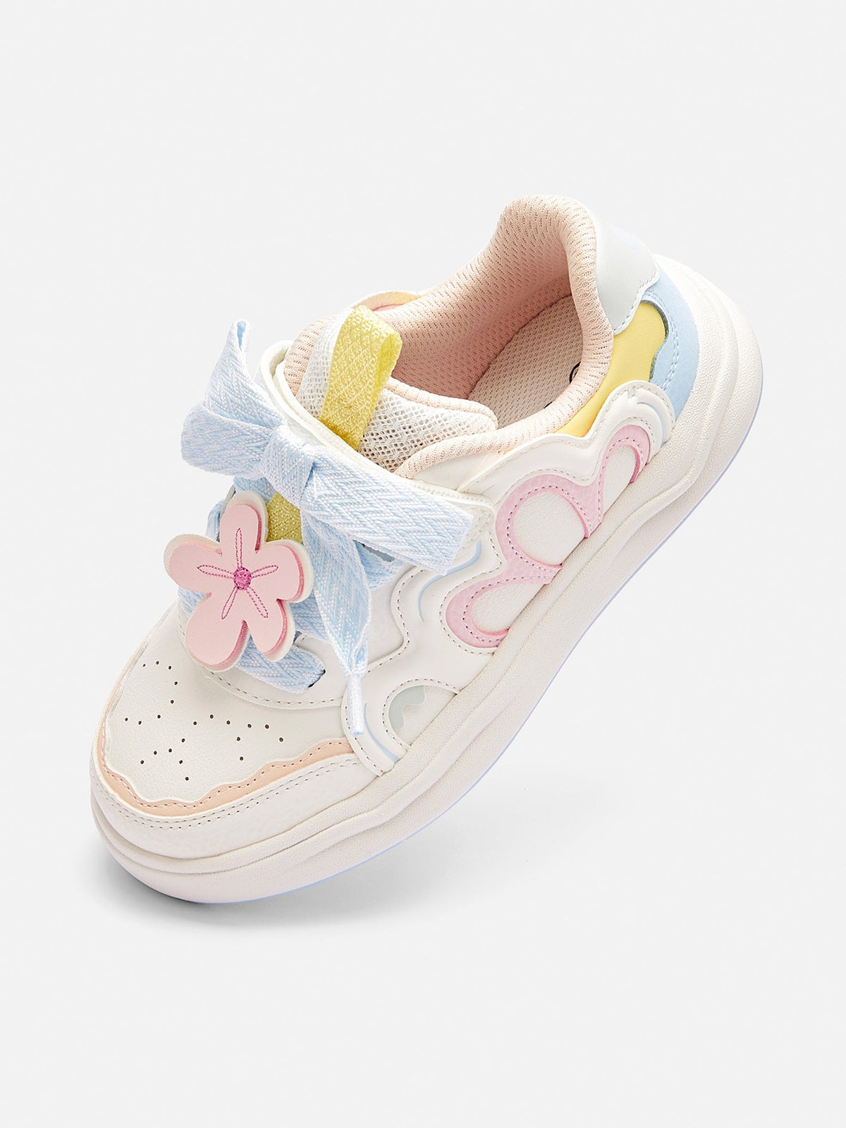 Balabala Girl Kids Cute Flower-shaped Sneakers