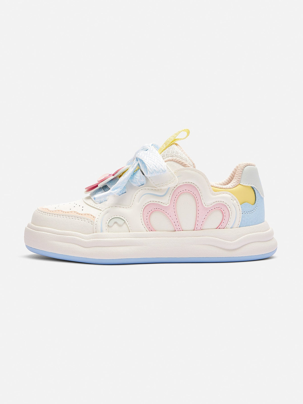 Balabala Girl Kids Cute Flower-shaped Sneakers