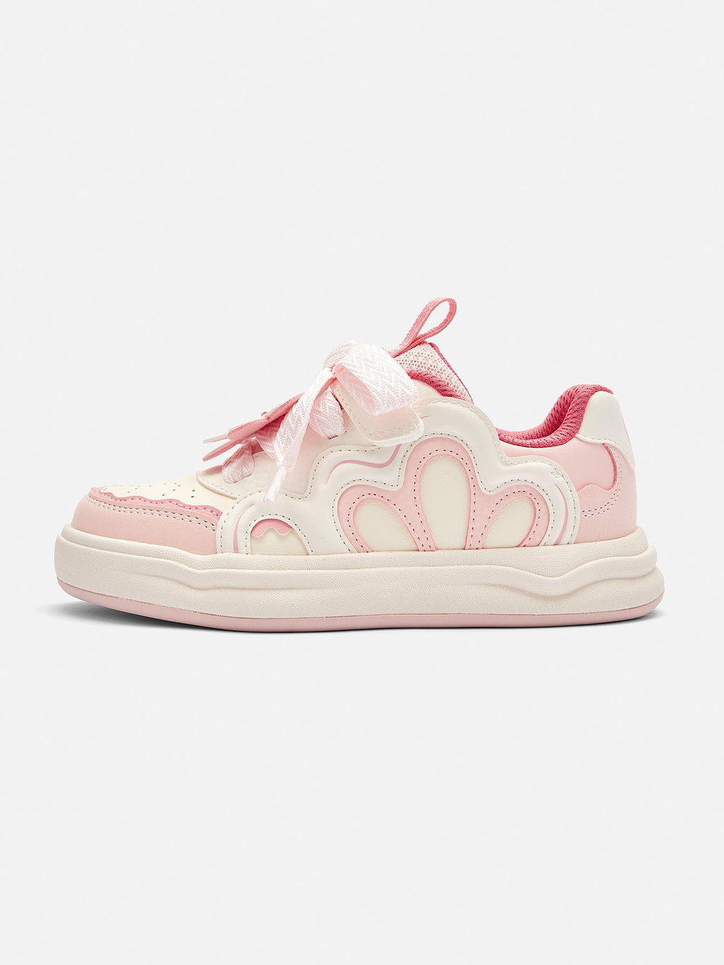 Balabala Girl Kids Cute Flower-shaped Sneakers