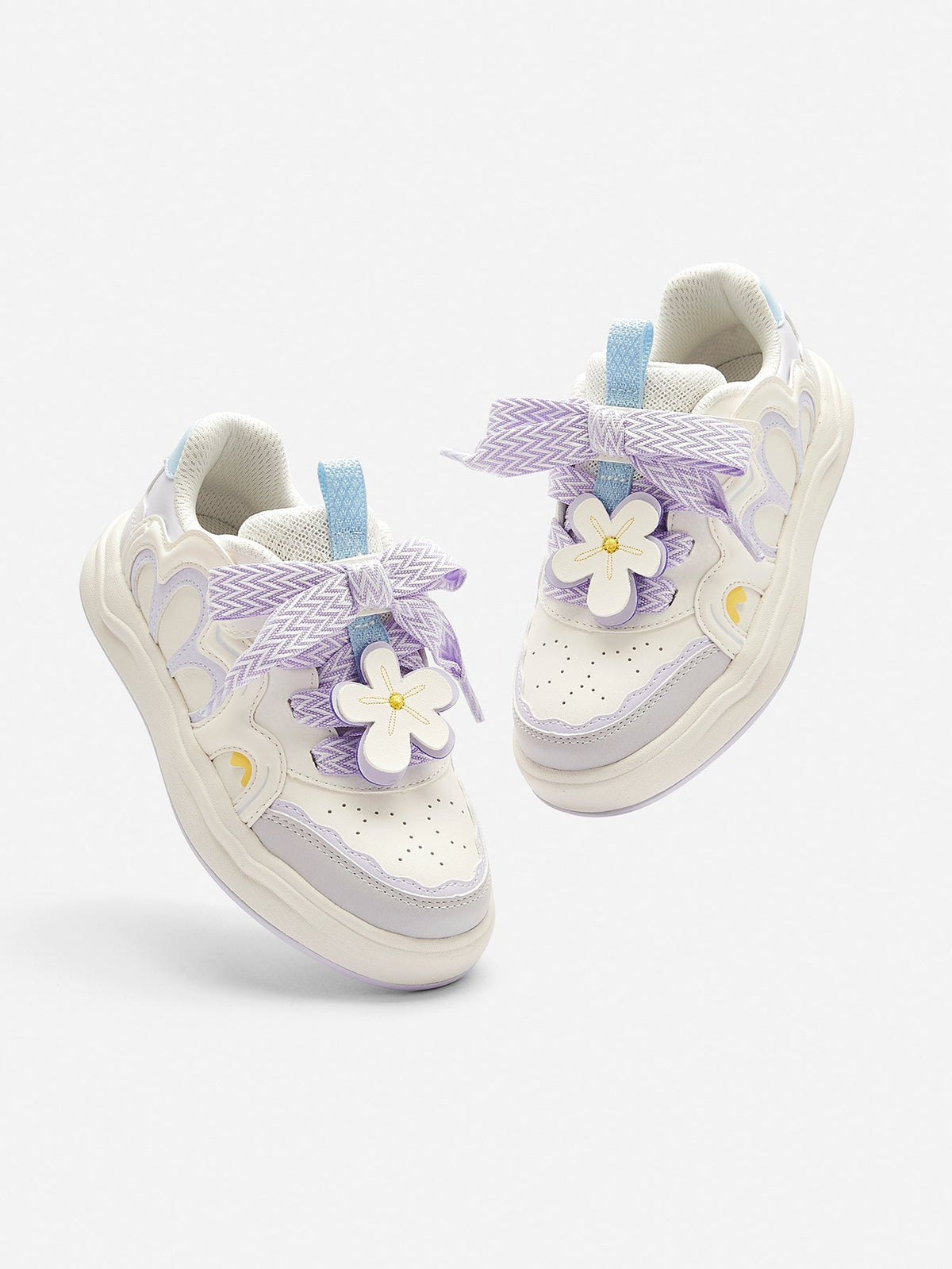 Balabala Girl Kids Cute Flower-shaped Sneakers