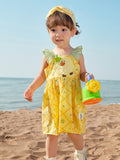 Baby Girl Vacation Cute Pineapple Dress