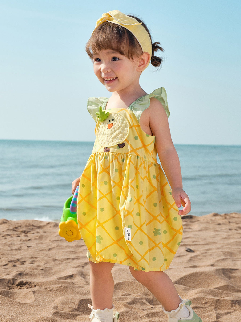 Baby Girl Vacation Cute Pineapple Dress