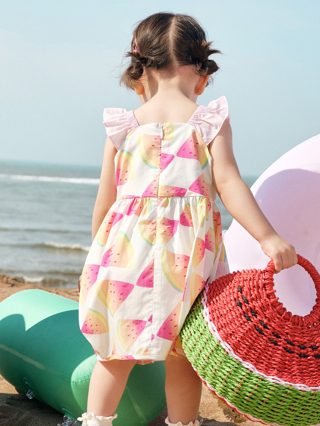Baby Girl Vacation Cute Pineapple Dress