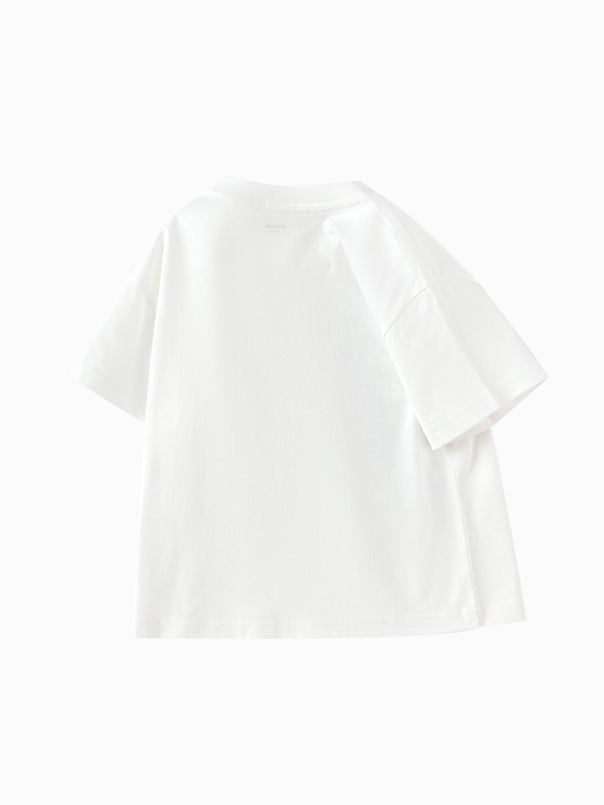 Baby Boy Round V-Neck Short-Sleeved T-Shirt