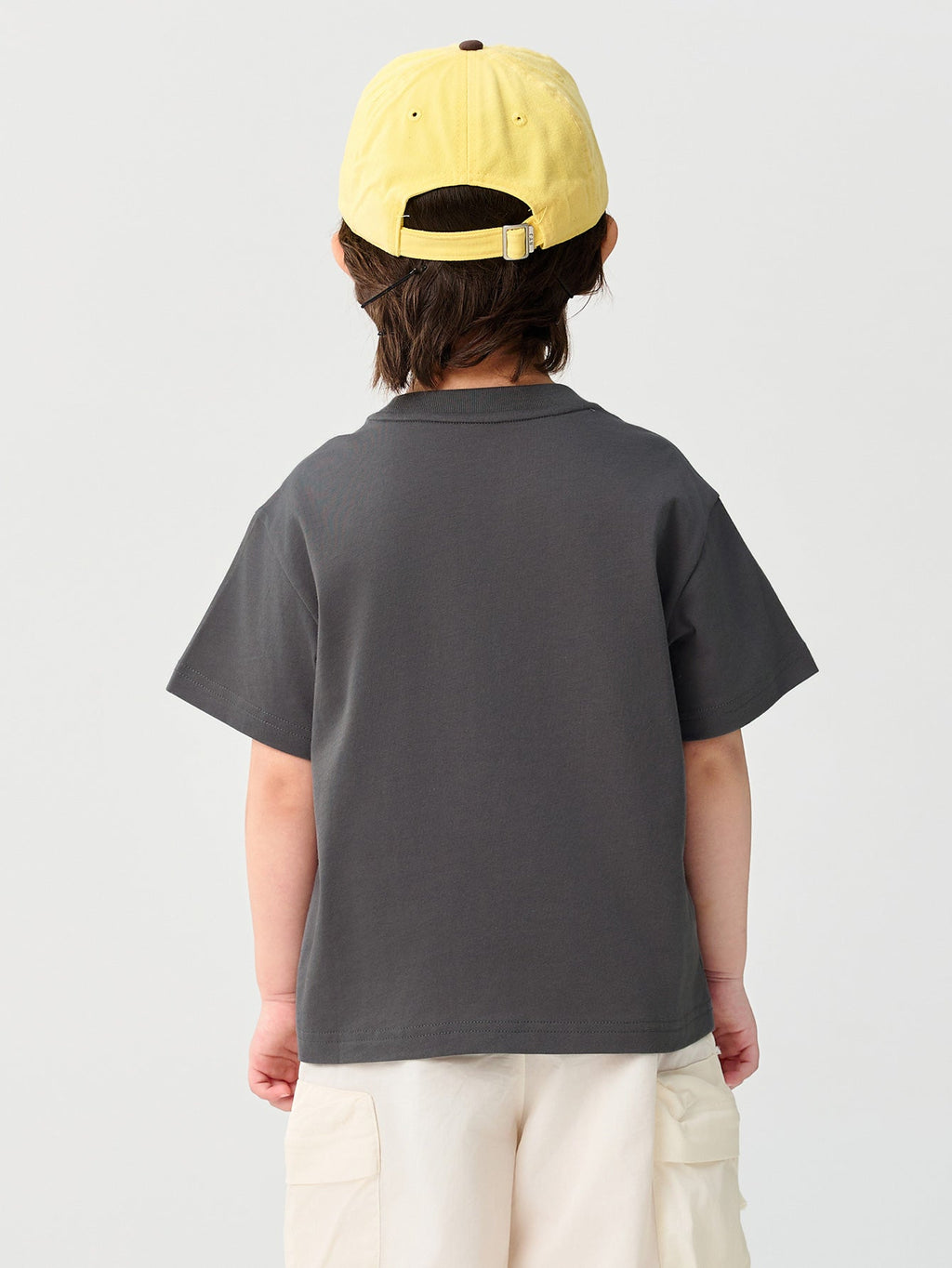 Baby Boy Round V-Neck Short-Sleeved T-Shirt