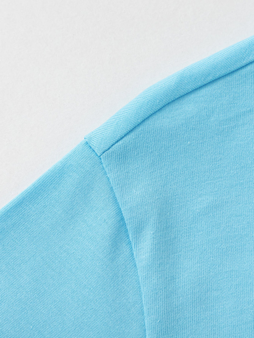Baby Boy Round V-Neck Short-Sleeved T-Shirt