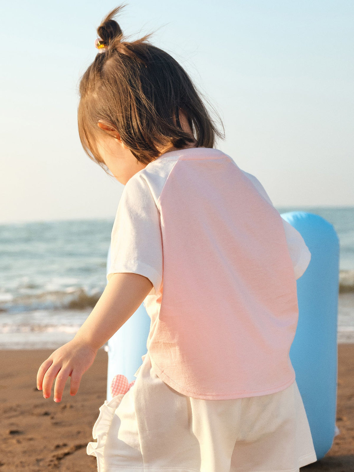 Balabala Baby Unisex 🌊Beach Summer Octopus Round Neck Short Sleeve T-Shirt