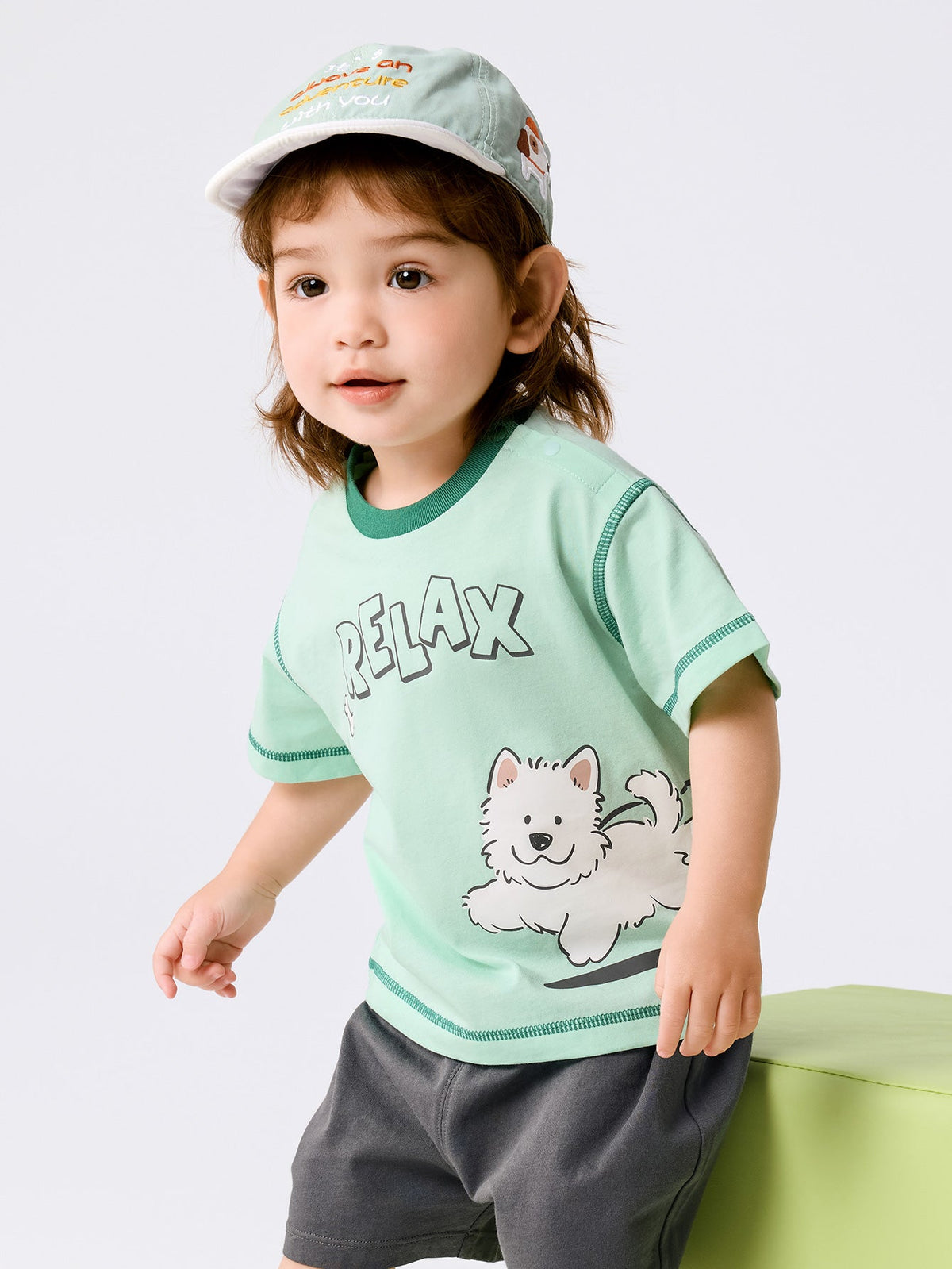 balabala Baby Unisex Short Sleeve T-Shirt