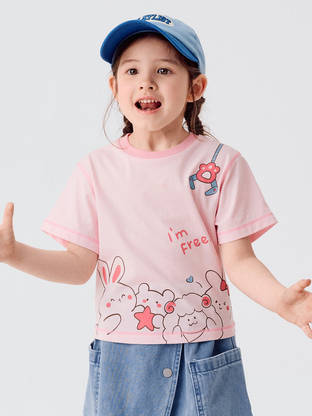 balabala Baby Unisex Short Sleeve T-Shirt