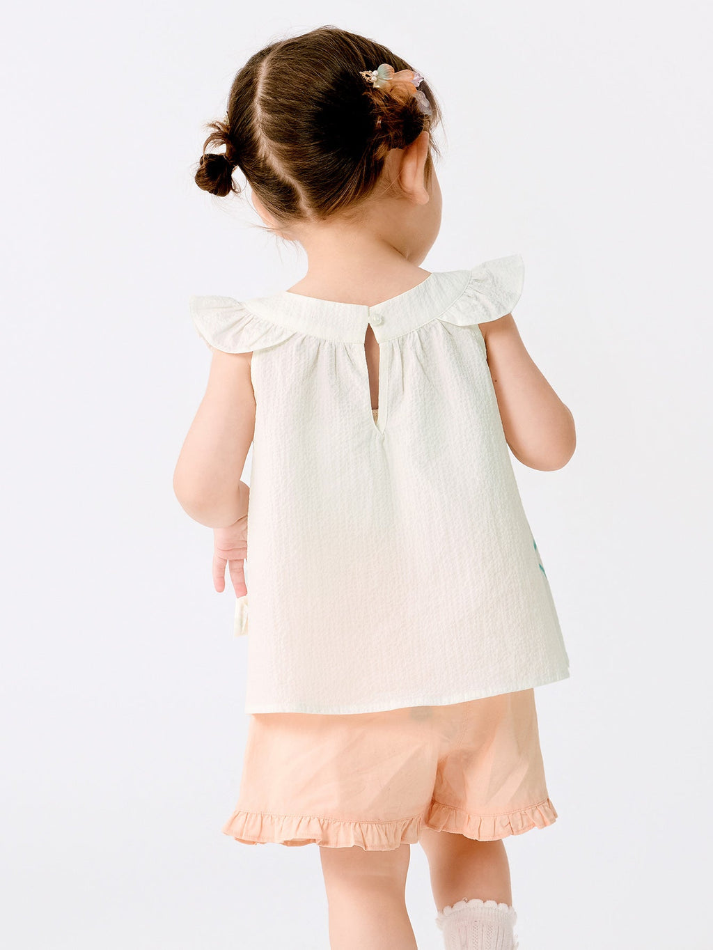 Baby Girl Short Sleeve Suit