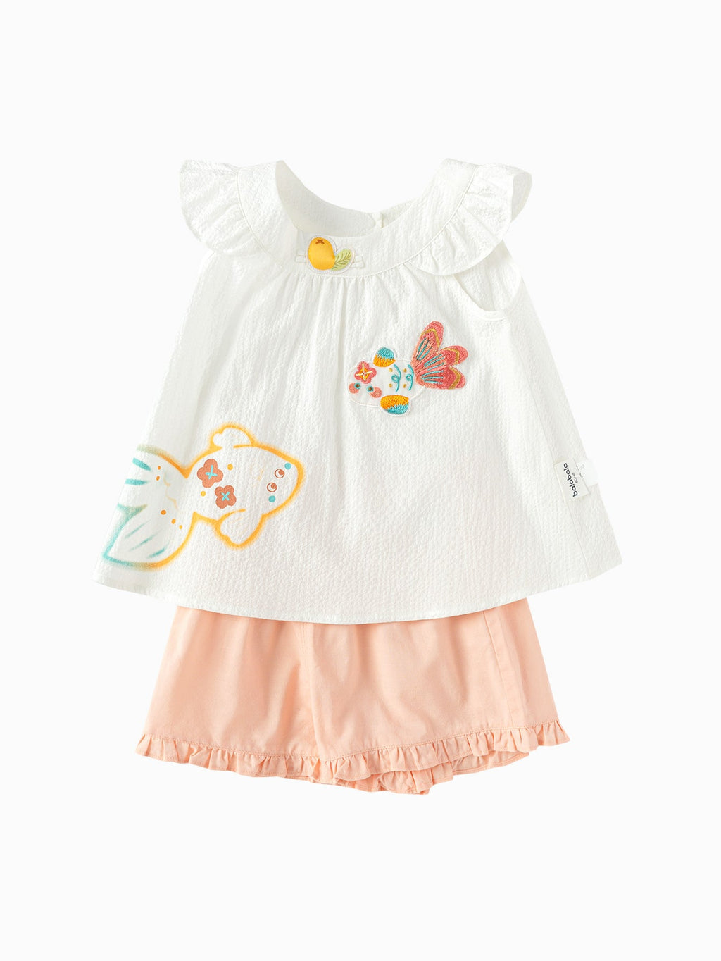 Baby Girl Short Sleeve Suit