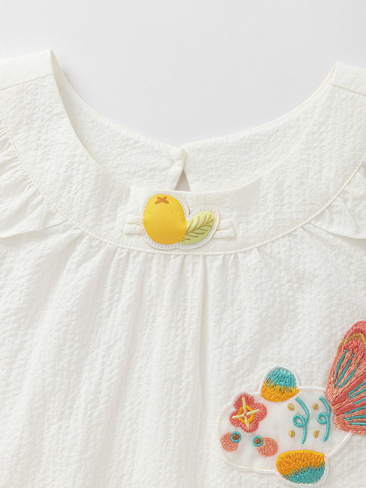 Baby Girl Short Sleeve Suit