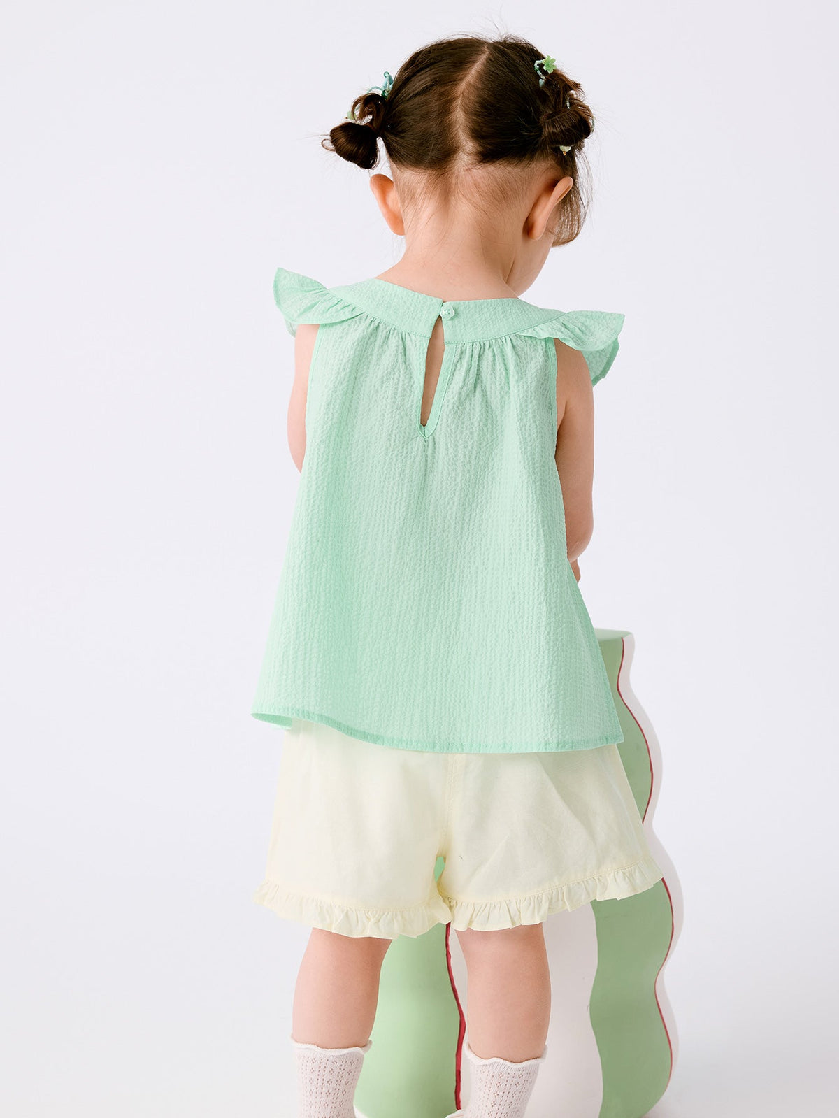 Baby Girl Short Sleeve Suit