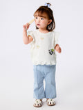 Baby Girl Woven Short Sleeve Suit