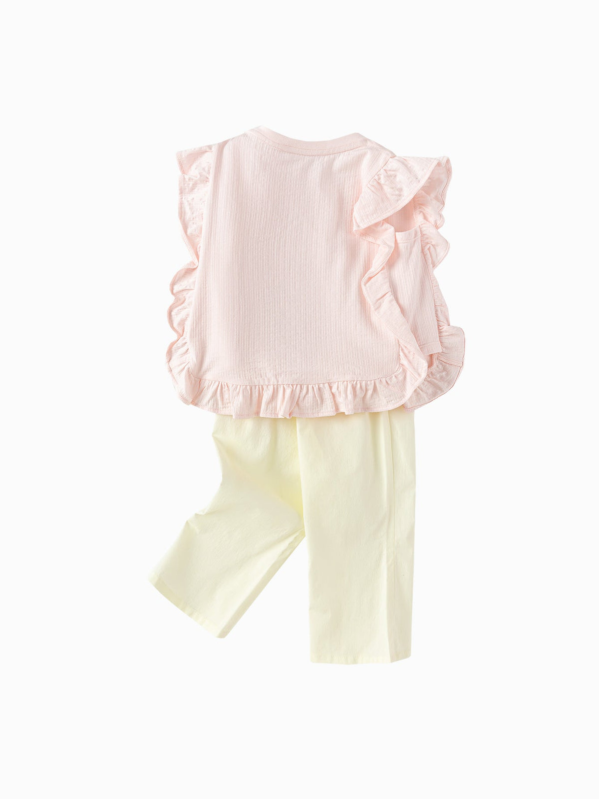 Baby Girl Woven Short Sleeve Suit