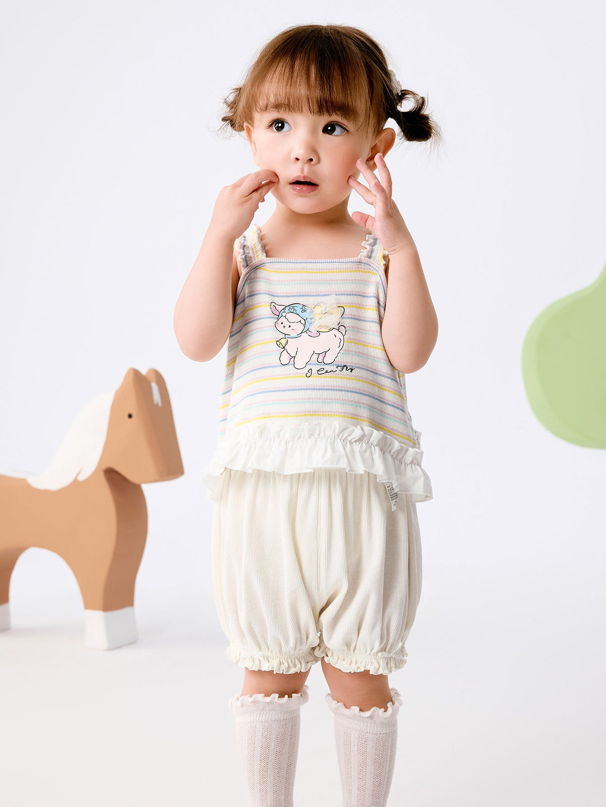 Baby Girl Short Sleeve Suit