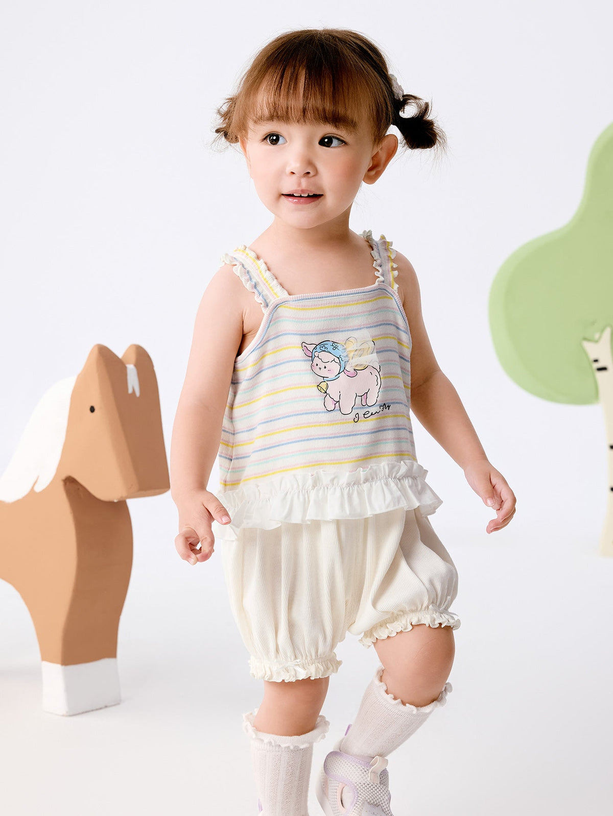 Baby Girl Short Sleeve Suit