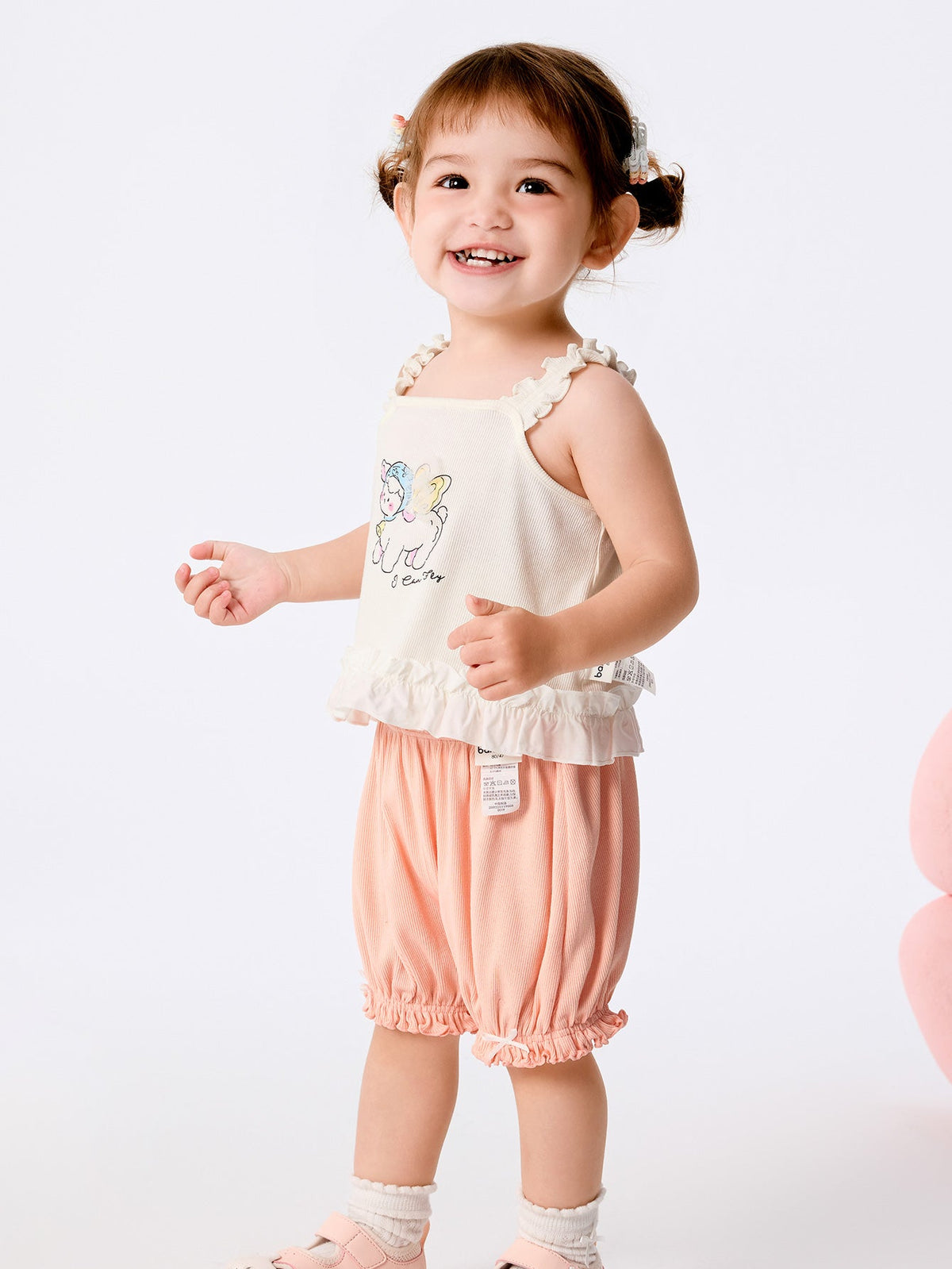 Baby Girl Short Sleeve Suit