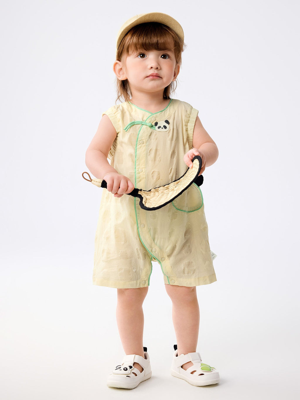 Baby Unisex Woven Jumpsuit