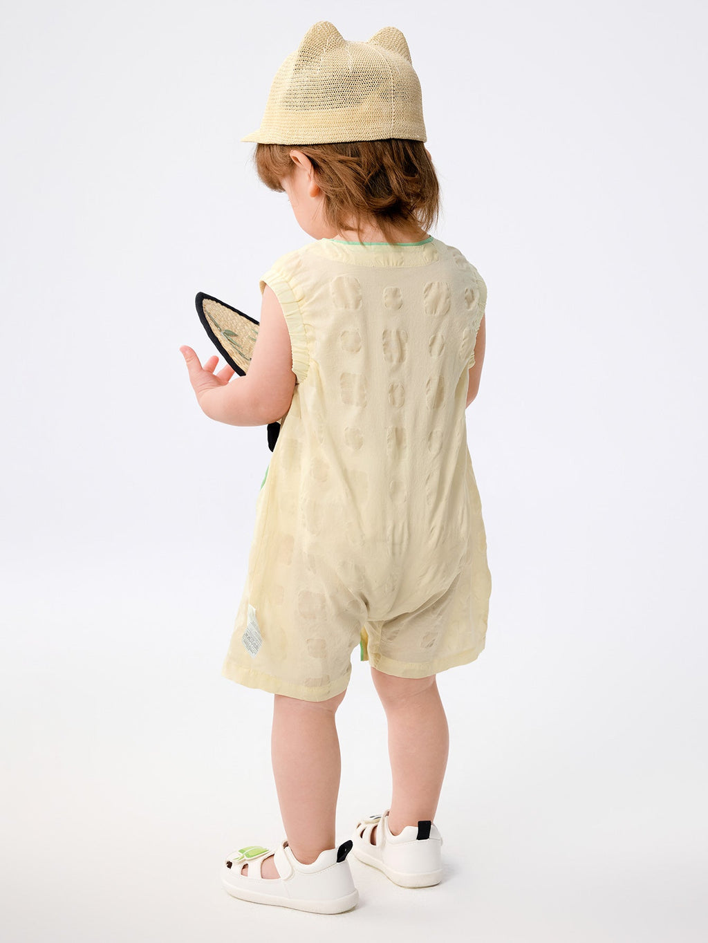 Baby Unisex Woven Jumpsuit